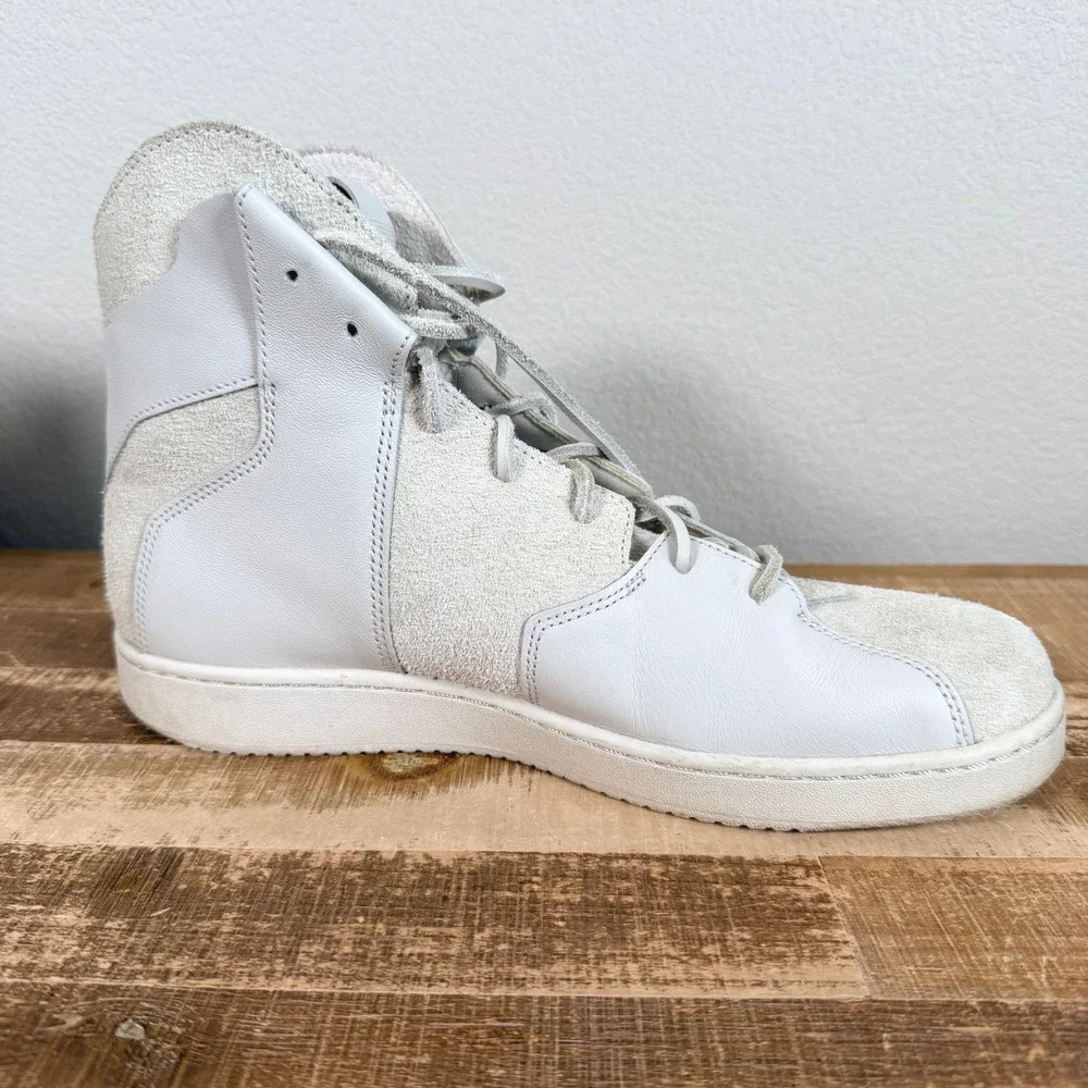 Jordan Westbrook 0.2 Sneakers Light Bone 10.5 Suede Leather High Top 854563-002